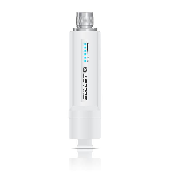 Ubiquiti B-DB-AC punto accesso WLAN 300 Mbit/s Bianco Supporto Power over Ethernet [PoE] (airMAX 2.4 and 5 GHz Bullet ac - CPE with N-Type connector, - 300+ Mbps - Warranty: 24M)Ubiquiti0817882021319B-DB-AC