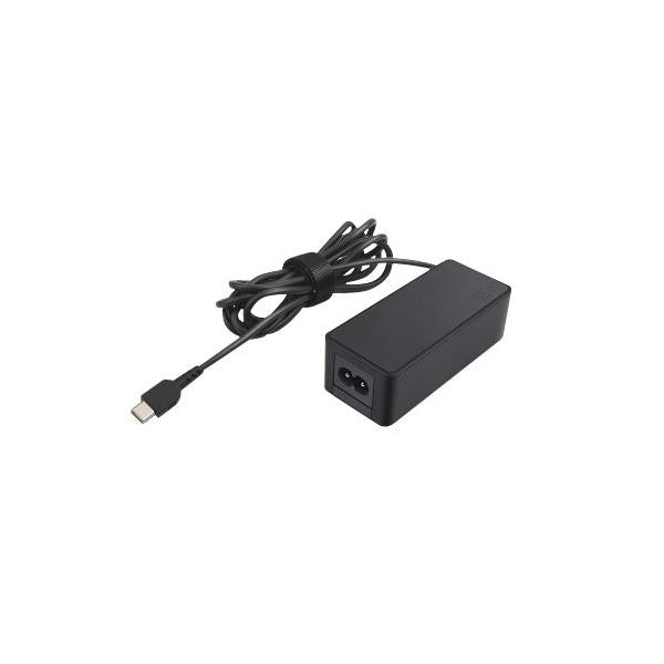 Lenovo 4X20M26257 adattatore e invertitore Auto/interno 45 W Nero (45W Standard AC Adapter - **New Retail** - USB Type-C [DK] - Warranty: 12M)Lenovo01912005214784X20M26257