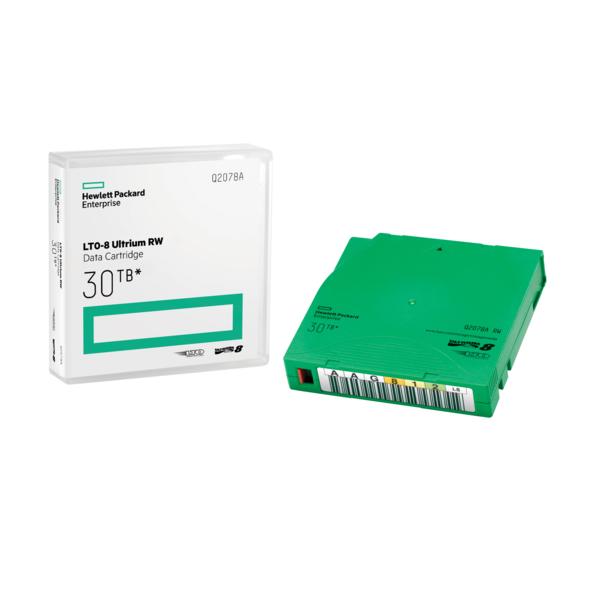 LTO-8 Ultrium 30TB RW Data Cartridge - LTO/Ultrium - 12.000 GB - Q2078A - - - LEADTIME2WEEKS [Tempo di attesa di 2 settimane prima dell'invio]HpQ2078A