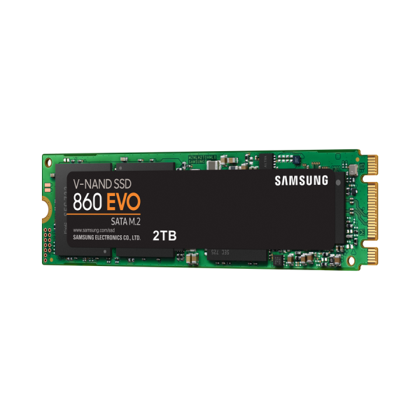 Samsung 860 EVO SATA M.2 SSD 2 TB (SAMSUNG SSD 2TB SATA 6Gb/s M.2 2280,256-BIT-AES)SamsungMZ-N6E2T0BW
