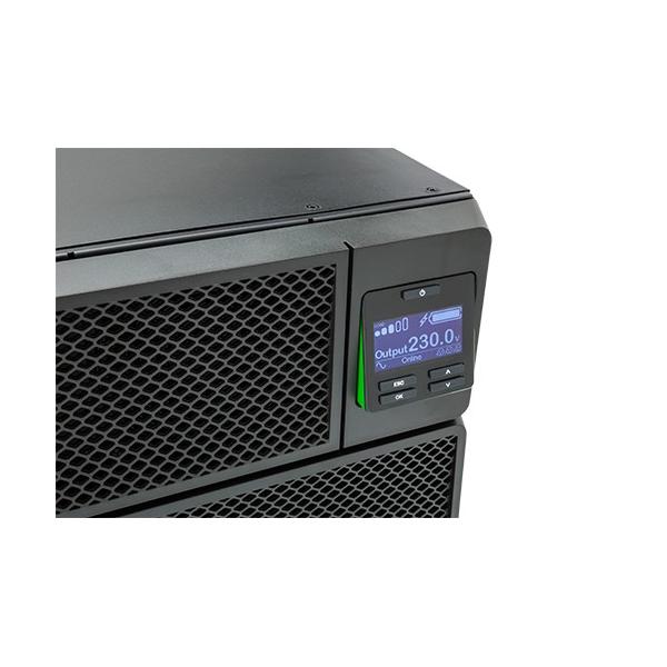 APC SRT5KRMXLIM gruppo di continuità [UPS] Doppia conversione [online] 5 kVA 4500 W 12 presa[e] AC (APC Marine Smart-UPS On-Line - UPS [rack-mountable / external] - AC 220/230/240 V - 4500 Watt - 5000 VA - Ethernet, serial - output connectors: 10 - 3...