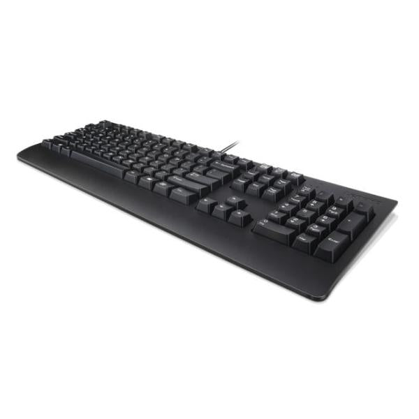 Lenovo Preferred Pro II tastiera Universale USB QWERTY US International Nero (Keyboard USB TRDTNL KB BK - EURO E Preferred Pro II, - Full-size [100%], Wired, USB, QWERTY, Black - Warranty: 6M)Lenovo570417463449200XH727