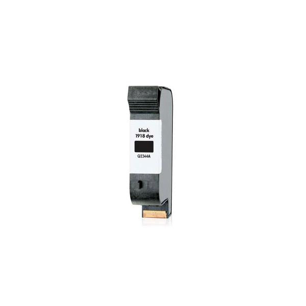 HP 1918 Black Dye-based Print Cartridge Originale Nero (Printhead Black 40ML - 1918 Black Dye-based Print - Cartridge, Original, Pigment-based ink, Black, 10 - 80%, 10 - 40 C - Warranty: 12M)HpQ2344A
