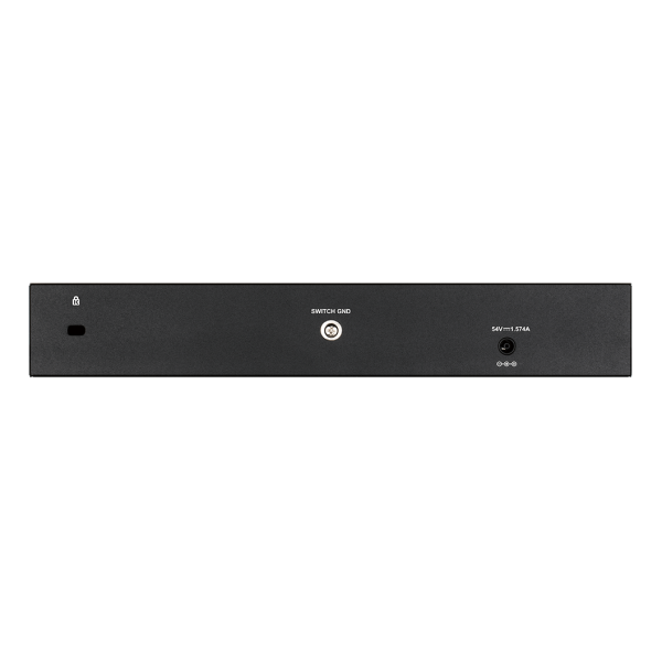 D-Link DGS-1210-10P switch di rete Gestito L2 Gigabit Ethernet [10/100/1000] Supporto Power over Ethernet [PoE] 1U Nero (10-PORT 10/100/1000 GB SMART SW - INCLU. 2 COMBO 1000BASET/SFP)D-linkDGS-1210-10P