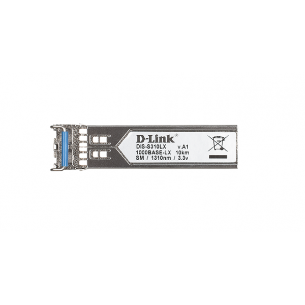 D-Link DIS-S310LX modulo del ricetrasmettitore di rete Fibra ottica 1000 Mbit/s mini-GBIC (1-p MiniGBIC SFP to 1000BaseLX - Transceiver- Mini GBIC to - Warranty: 60M)D-link0790069437717DIS-S310LX