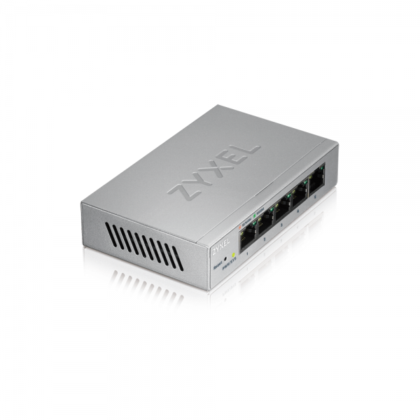 Zyxel GS1200-5 Gestito Gigabit Ethernet [10/100/1000] Argento (GS1200-5 5 PORT GIGABIT - SWITCH)Zyxel4718937598687GS1200-5-GB0101F