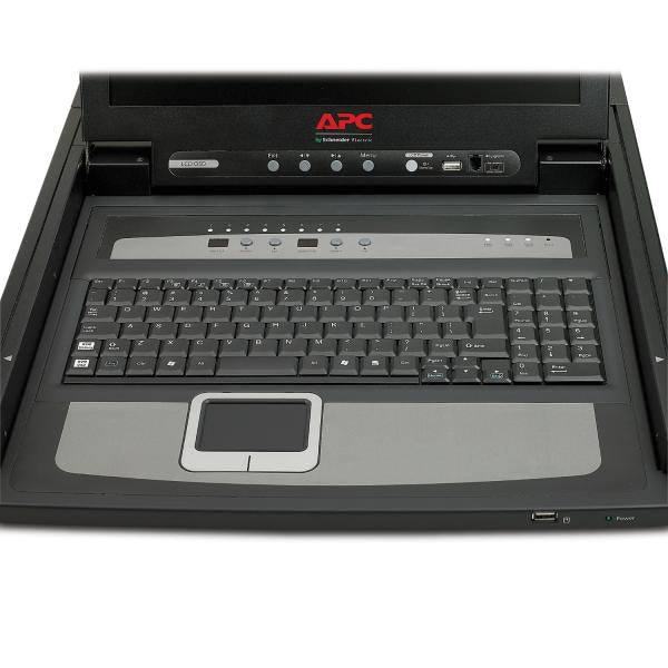 APC AP5808 console a rack 43,2 cm [17] Nero 1U (17 RACK LCD CONSOLE 8 PORT - INTEGRATED ANALOG KVM SWITCH)ApcAP5808