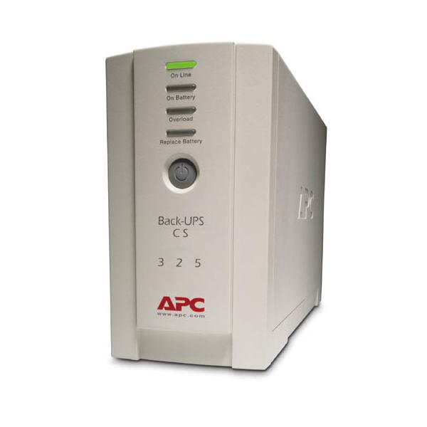 APC Back-UPS CS 325 w/o SW gruppo di continuità [UPS] 0,325 kVA 210 W (APC Back-UPS CS 325 - UPS - 210 Watt -)ApcBK325I