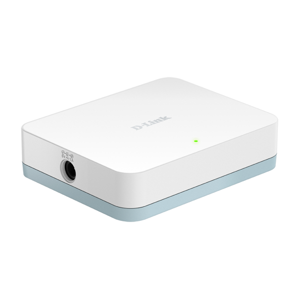 D-Link 5-Port 10/100/1000 Desktop Switch Non gestito L2 Gigabit Ethernet [10/100/1000] Bianco (DLINK 5PORT GIGABIT SWITCH)D-linkDGS-1005D/B
