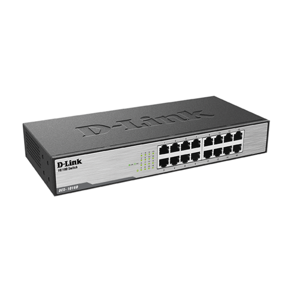 D-Link DES-1016D Non gestito Fast Ethernet [10/100] Nero (D-Link 16-port 10/100 Desktop Switch)D-linkDES-1016D/B