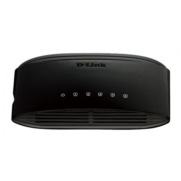 D-Link DES-1005D Non gestito Fast Ethernet [10/100] Nero (DES-1005D SOHO SWITCH - 10/100MBPS TP PORTS)D-linkDES-1005D/B