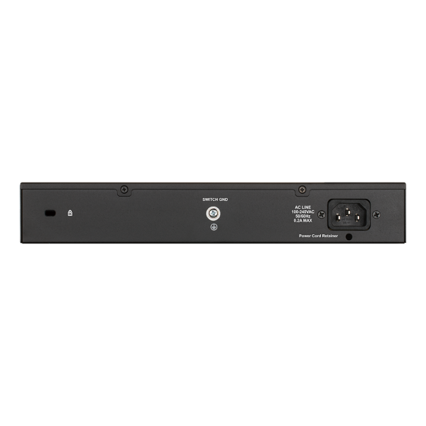 D-Link 16-Port 10/100/1000 Rackmountable Switch Non gestito Gigabit Ethernet [10/100/1000] (16PORT 10/100/1000 GIBABIT - COPPER DESKTOP SWITCH)D-linkDGS-1016D/B