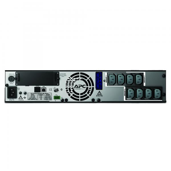 APC Smart-UPS gruppo di continuità [UPS] A linea interattiva 1,5 kVA 1200 W 8 presa[e] AC (S-UPS X LINEIN 1500VA RCK 2U 230V)ApcSMX1500RMI2U