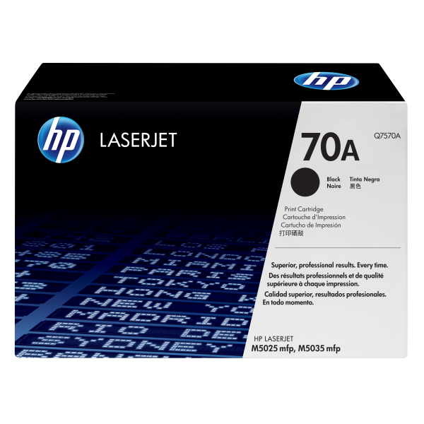 HP Cartuccia Toner originale nero LaserJet 70A (Toner Black - Pages 13.000 - Warranty: 12M)HpQ7570A