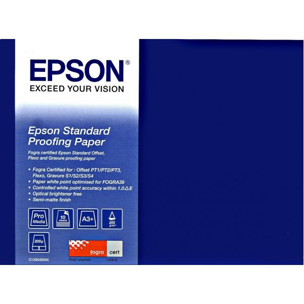 Epson Standard Proofing Paper 240, in rotoli da 43,18cm [17''] x 30, 5m (STD FOGRA C PROOF PAP-17IN 30 5M 240)EpsonC13S045111