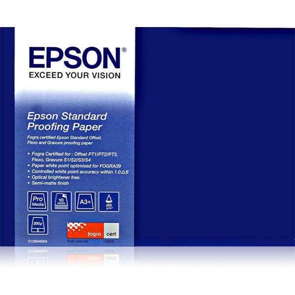 Epson Standard Proofing Paper 240, in rotoli da 43,18cm [17''] x 30, 5m (STD FOGRA C PROOF PAP-17IN 30 5M 240)EpsonC13S045111