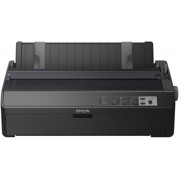 Epson FX-2190II (Epson FX 2190II - Stampante - B/N - matrice a punti - Rotolo [21,6 cm], 406,4 mm [larghezza], 420 x 364 mm - 240 x 144 dpi - 9 pin - fino a 738 car/sec - parallela, USB 2.0)Epson8715946645636C11CF38401