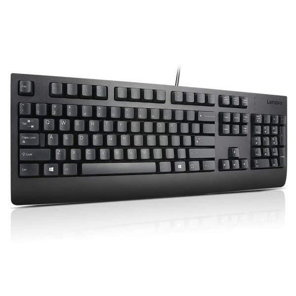 Lenovo Preferred Pro II tastiera Universale USB QWERTY Spagnolo Nero (Preferred Pro II keyboard USB - QWERTY Spanish Black - Preferred Pro II, Standard, Wired, USB, QWERTY, Black - Warranty: 6M)Lenovo570417481593800XH720