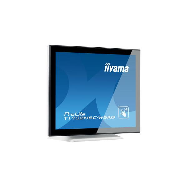 Iiyama ProLite T1732MSC-W5AG Monitor PC 43,2 cm [17] 1280 x 1024 Pixel LED Touch screen Bianco (iiyama ProLite T1732MSC-W5AG 17" Projective Capacitive 10pt touch screen with AG-coating)Iiyama4948570116072T1732MSC-W5AG