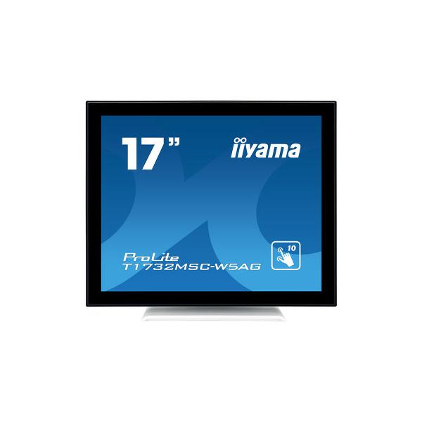 Iiyama ProLite T1732MSC-W5AG Monitor PC 43,2 cm [17] 1280 x 1024 Pixel LED Touch screen Bianco (iiyama ProLite T1732MSC-W5AG 17" Projective Capacitive 10pt touch screen with AG-coating)Iiyama4948570116072T1732MSC-W5AG