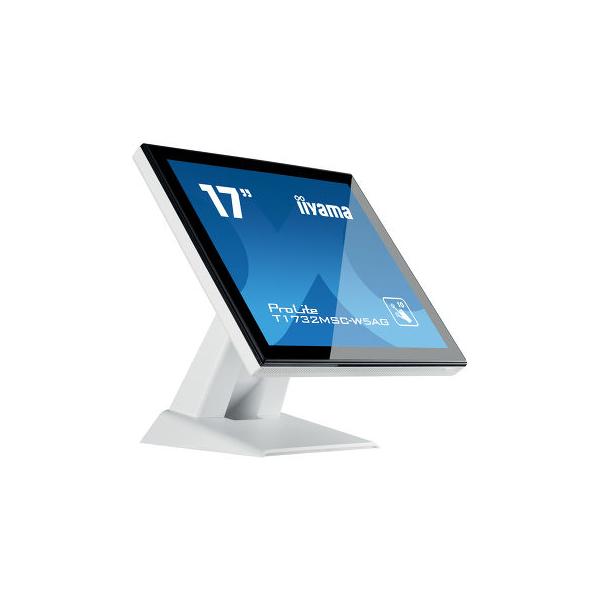 Iiyama ProLite T1732MSC-W5AG Monitor PC 43,2 cm [17] 1280 x 1024 Pixel LED Touch screen Bianco (iiyama ProLite T1732MSC-W5AG 17" Projective Capacitive 10pt touch screen with AG-coating)Iiyama4948570116072T1732MSC-W5AG