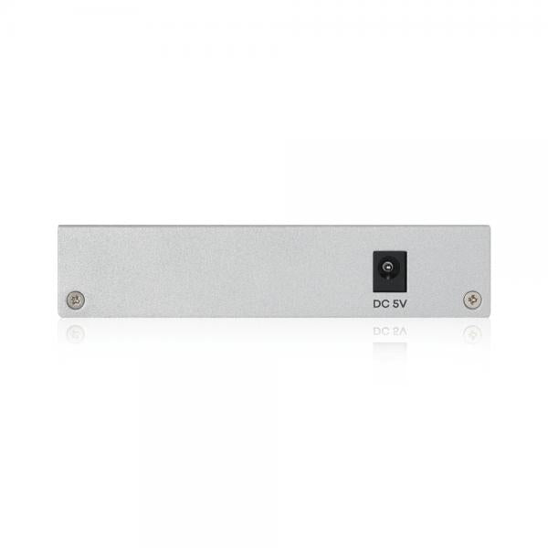Zyxel GS1200-5 Gestito Gigabit Ethernet [10/100/1000] Argento (Zyxel GS1200-5 - Switch - gestito - 5 x 10/100/1000 - desktop)ZyxelGS1200-5-EU0101F