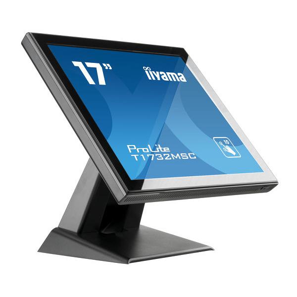 Iiyama ProLite T1732MSC-B5X Monitor PC 43,2 cm [17] 1280 x 1024 Pixel SXGA LED Touch screen Nero (17 ProLite T1732MSC-B5X Monitor - 17 Touch Screen LED Monitor 10 Point Touch VGA and HDMI 250 cd/m2 VESA Wall Mount 100 x 100mm)Iiyama4948570116041T1732...