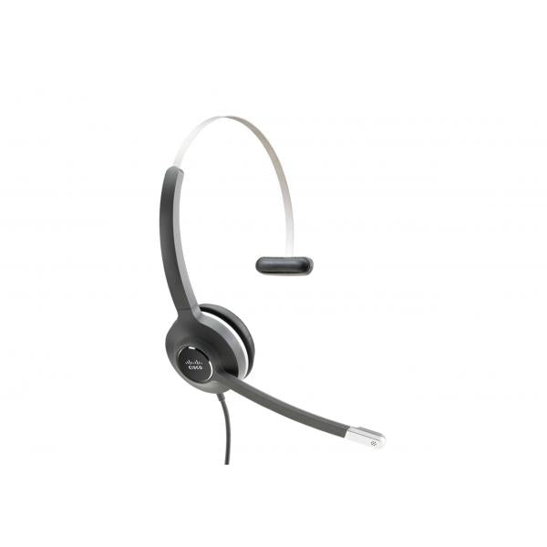 Cisco Headset 531 Auricolare Cablato A Padiglione Ufficio Nero, Grigio (HEADSET 531 WIRED SINGLE - QD RJ HEADSET CABLE) - Versione TedescaCiscoCP-HS-W-531-RJ=