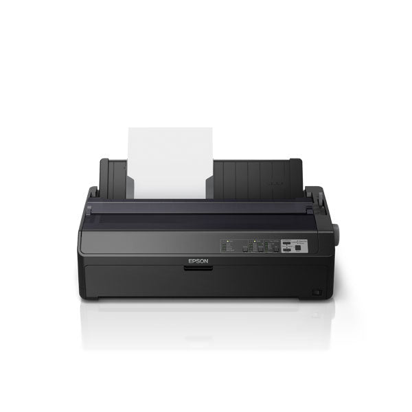 Epson FX-2190IIN stampante ad aghi 240 x 144 DPI 738 cps (Epson FX 2190IIN - Printer - B/W - dot-matrix - Roll [21.6 cm], 406.4 mm [width], 420 x 364 mm - 240 x 144 dpi - 9 pin - up to 738 char/sec - parallel, USB 2.0, LAN, serial)Epson8715946645667C...