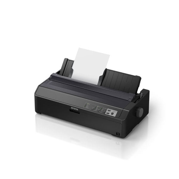Epson FX-2190IIN stampante ad aghi 240 x 144 DPI 738 cps (Epson FX 2190IIN - Printer - B/W - dot-matrix - Roll [21.6 cm], 406.4 mm [width], 420 x 364 mm - 240 x 144 dpi - 9 pin - up to 738 char/sec - parallel, USB 2.0, LAN, serial)Epson8715946645667C...