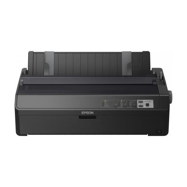 Epson FX-2190IIN stampante ad aghi 240 x 144 DPI 738 cps (Epson FX 2190IIN - Printer - B/W - dot-matrix - Roll [21.6 cm], 406.4 mm [width], 420 x 364 mm - 240 x 144 dpi - 9 pin - up to 738 char/sec - parallel, USB 2.0, LAN, serial)Epson8715946645667C...