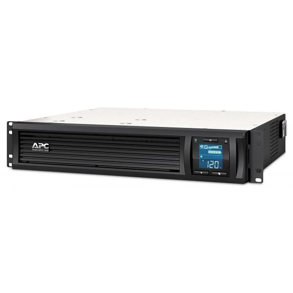 APC SMC1000I-2UC gruppo di continuità [UPS] A linea interattiva 1 kVA 600 W 4 presa[e] AC (APC SMART-UPS C 1000VA LCD - RM 2U 230V WITH SMARTCONNECT IN)ApcSMC1000I-2UC