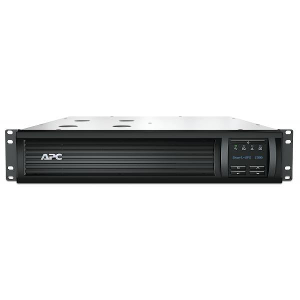 APC SMT1500RMI2UC gruppo di continuità [UPS] A linea interattiva 1,5 kVA 1000 W 4 presa[e] AC (APC Smart-UPS 1500VA LCD RM - UPS [rack-mountable] - AC 220/230/240 V - 1000 Watt - 1500 VA - RS-232, USB - output connectors: 4 - 2U - black - with APC Sm...