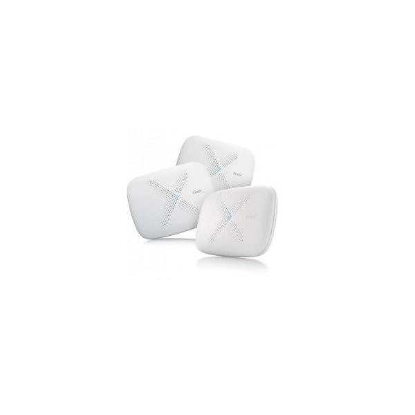 Zyxel Multy X router wireless Gigabit Ethernet Dual-band [2.4 GHz/5 GHz] Bianco (Multy X WiFi [Pack of 3] AC3000 Tri-Band)Zyxel4718937602063WSQ50-EU0301F