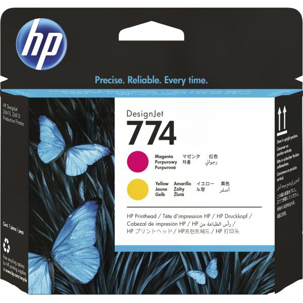 HP Testina di stampa magenta/giallo 774 DesignJet (HP 774 MAGENTA/YELLOW PRINTHEAD)Hp0192018596931P2V99A