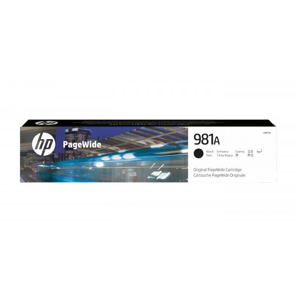 HP Cartuccia nero originale 981A PageWide (HP 981A BLACK ORIGINAL PAGEWIDE CART)HpJ3M71A