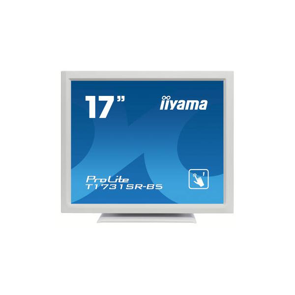 Iiyama T1731SR-W5 monitor POS 43,2 cm [17] 1280 x 1024 Pixel Touch screen (iiyama ProLite T1731SR-W5 17' Touch Screen White Display)Iiyama4948570116027T1731SR-W5