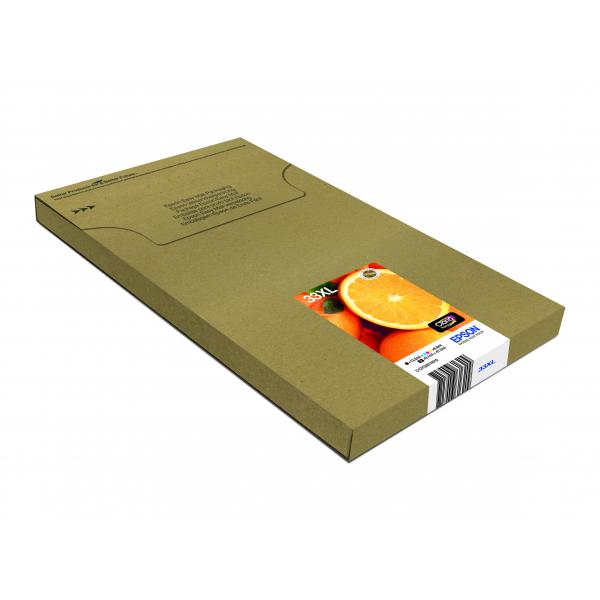 Epson Oranges Multipack 5 colori EasyMail Claria Premium Arance 33XL (EPSON 33XL MULTIPACK 5 COLOUR 33XL CLARIA PREMIUM INK EASYMAIL)EpsonC13T33574510