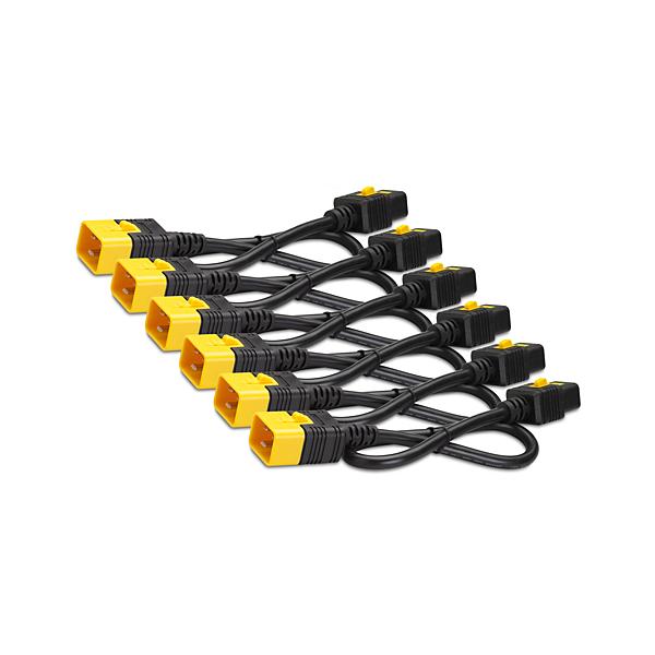 APC AP8714S cavo di alimentazione Nero 1,22 m (Power Cord Kit [6 ea], Locking, C19 to C20, 1.2m)ApcAP8714S