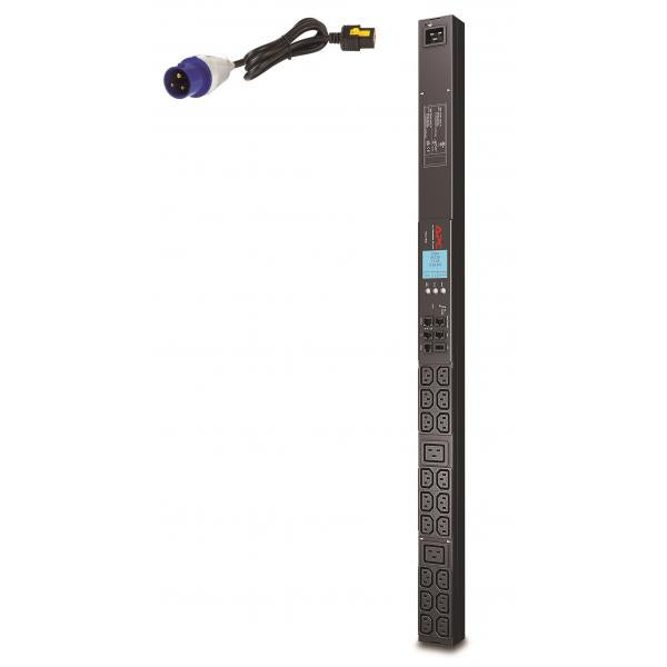 APC AP8858EU3 unità di distribuzione dell'energia [PDU] 20 presa[e] AC 0U (Rack PDU 2G, Metered, ZeroU, 16A, 230V, [18] C13 & [2] C19, IEC309 Cord)Apc0731304277033AP8858EU3
