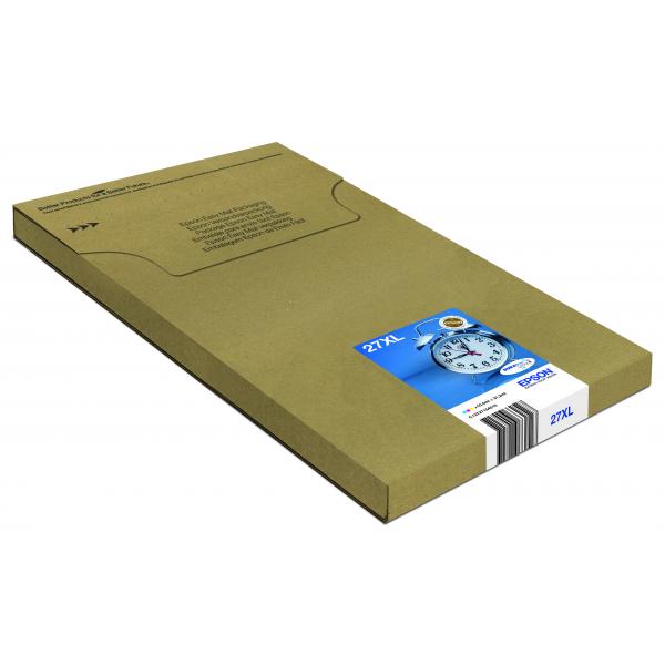 Epson Alarm clock Multipack Sveglia 3 colori Inchiostri DURABrite Ultra 27XL in confezione EasyMail Packaging (EPSON 27XL ULTRA INK 3 COLOUR 27XL EASYMAIL)Epson8715946662527C13T27154510