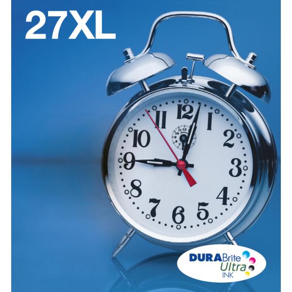Epson Alarm clock Multipack Sveglia 3 colori Inchiostri DURABrite Ultra 27XL in confezione EasyMail Packaging (MULTIP3-COL DURABRITEULTRA27XL - 10.4ML MAGENTA-YELLOW-CYAN)Epson8715946662527C13T27154510