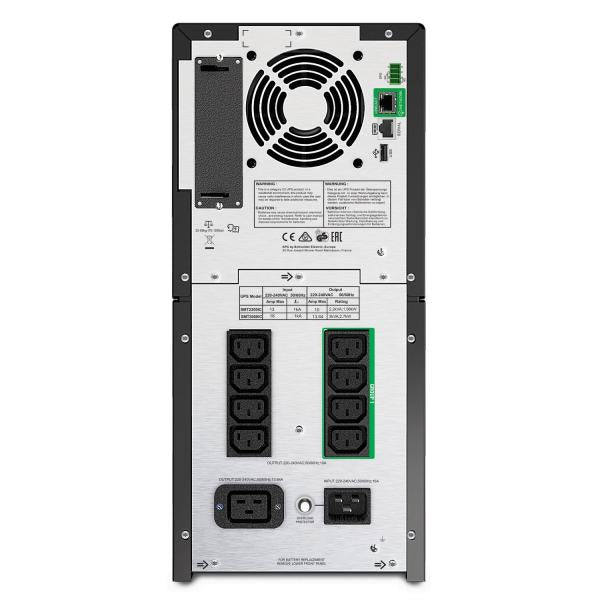 APC SMT3000IC gruppo di continuità [UPS] A linea interattiva 3 kVA 2700 W 9 presa[e] AC (SMART-UPS 3000VA LCD 230V - WITH SMARTCONNECT IN)ApcSMT3000IC