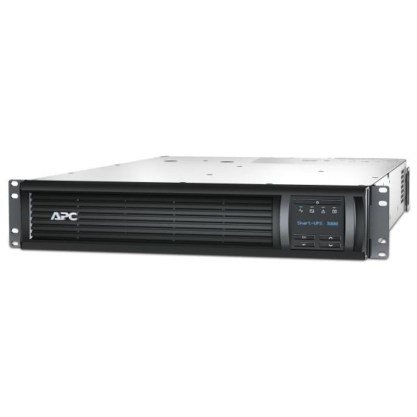 APC SMT3000RMI2UC gruppo di continuità [UPS] A linea interattiva 3 kVA 2700 W 9 presa[e] AC (APC Smart-UPS SMT3000RMI2UC - UPS [rack-mountable] - AC 220/230/240 V - 2700 Watt - 3000 VA - RS-232, USB - output connectors: 12 - 2U - black - with APC Sma...
