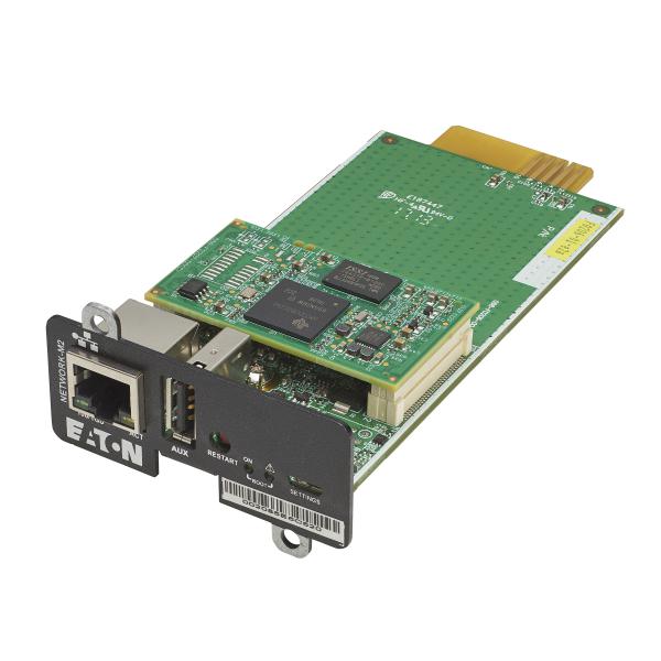 Eaton NETWORK-M2 scheda di rete e adattatore Interno Ethernet 1000 Mbit/s (Eaton Network M2 - adapter for fjernad)Eaton0786689016890NETWORK-M2