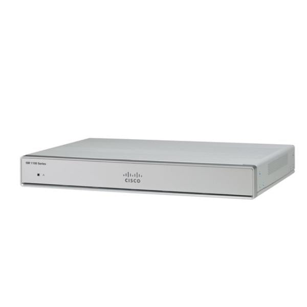 Cisco C1113 router wireless Gigabit Ethernet Grigio (ISR 1100 G.FAST GE SFP ROUTER - W LTE ADV SMS GPS EMEA AND NA)Cisco0889728113632C1113-8PLTEEA
