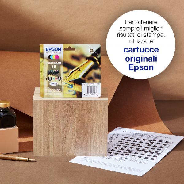 Epson Pen and crossword Multipack 4-colours 16XL EasyMail (EPSON 16XL EASYMAIL 4 COLOUR 16XL)Epson8715946656670C13T16364511
