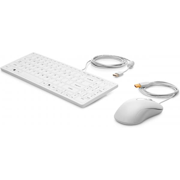 HP Tastiera e mouse USB Healthcare Edition (USB Kyd/Mouse Healthcare [EN] - **New Retail** - Warranty: 12M)Hp1VD81AA#ABB