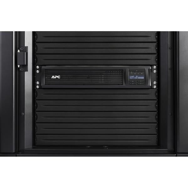APC SMT750RMI2UC gruppo di continuità [UPS] A linea interattiva 0,75 kVA 500 W 4 presa[e] AC (S-UPS LINEIN 750VA RCKMNT 2U 230V)Apc0731304340324SMT750RMI2UC