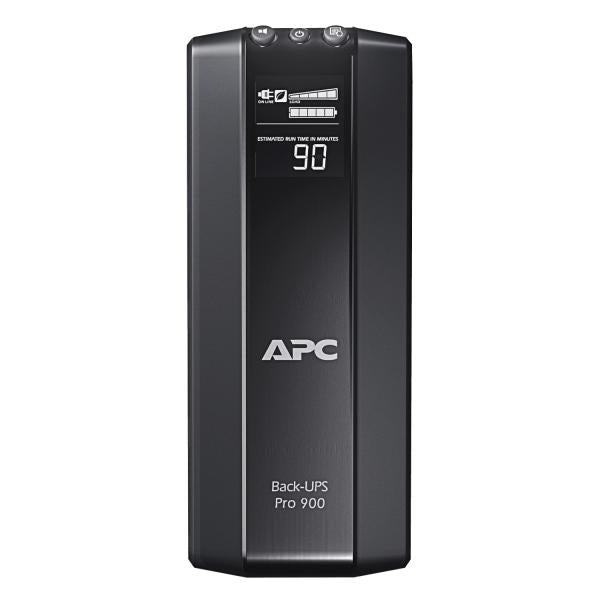 APC BR900G-FR gruppo di continuità [UPS] 0,9 kVA 540 W (APC Back-UPS Pro 900 - UPS - 230 V c.a. V - 540 Watt - 900 VA - USB - connettori di uscita 6 - Belgio, Francia - nero)ApcBR900G-FR